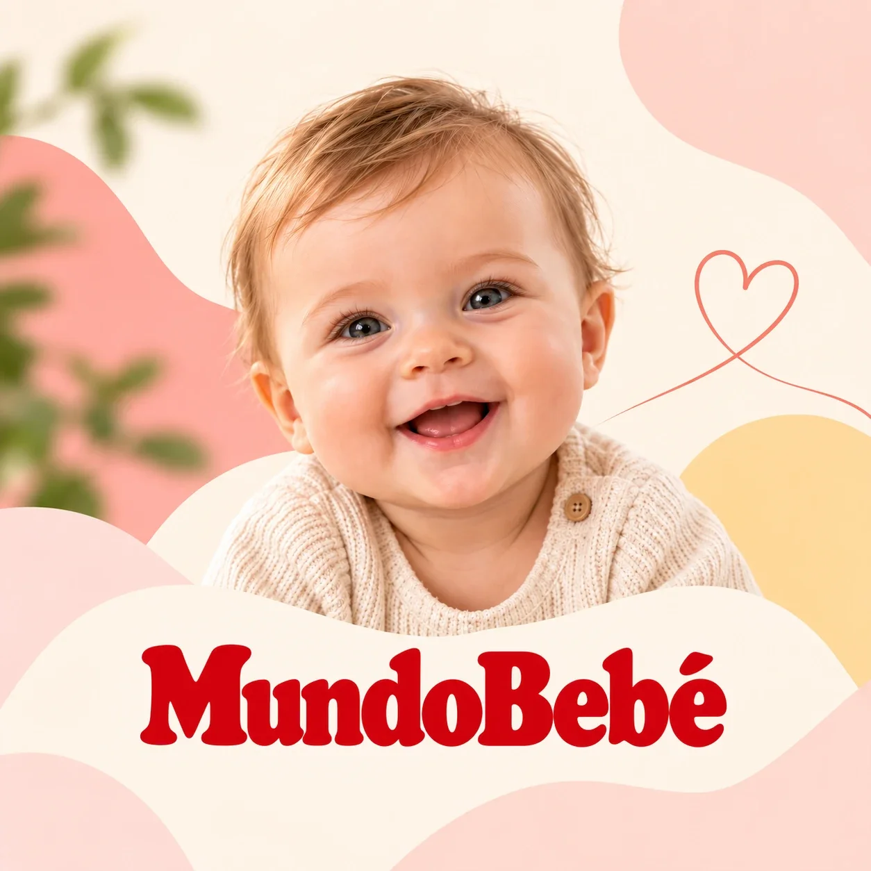 Bebé con el logotipo de MundoBebé Canarias