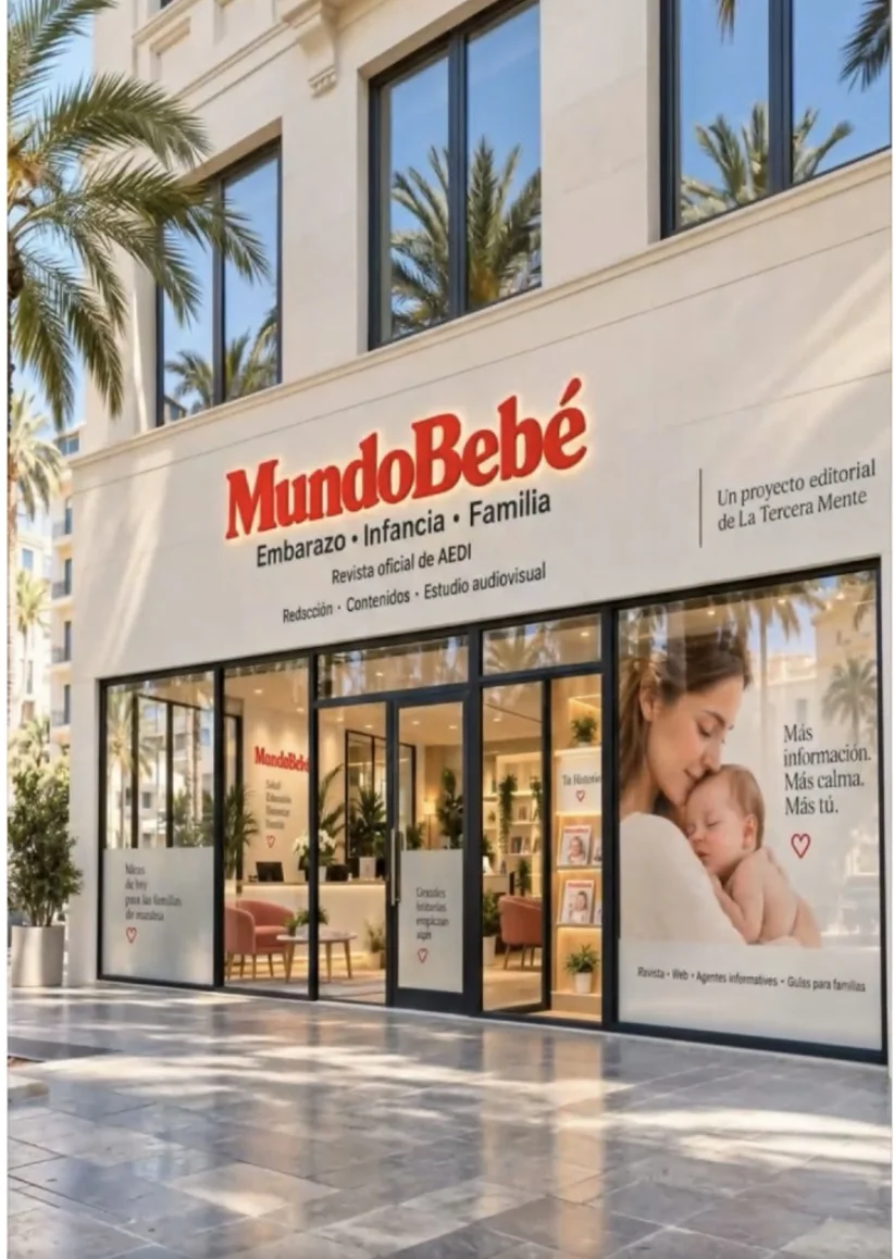 Fachada de los estudios digitales de MundoBebé Canarias