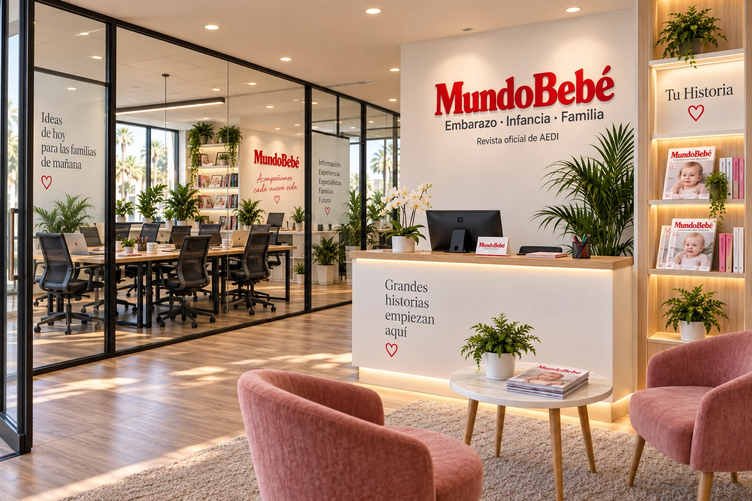 Recepción y bienvenida